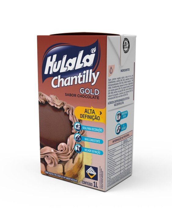 CHANTILLY CREME  HULALÁ CHOCOLATE 1LT                                                               