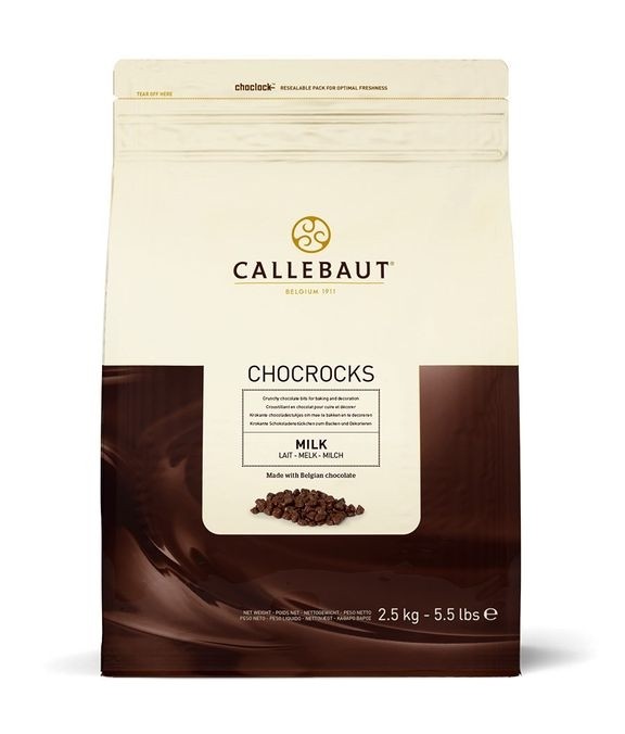 CALLEBAUT CHOCOLATE ROCKS   AO LEITE 2,5KG                                                          