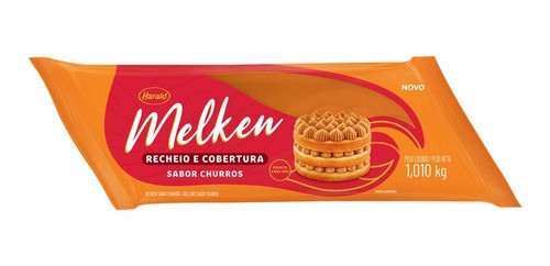 RECHEIO SABOR CHURROS  MELKEN SACHE  HARALD 1,01KG                                                  