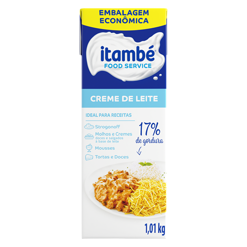 CREME DE LEITE UHT TP  ITAMBÉ 1,05KG                                                                