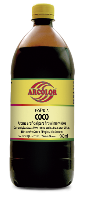 ESSÊNCIA DE COCO   ARCOLOR  960ml                                                                   