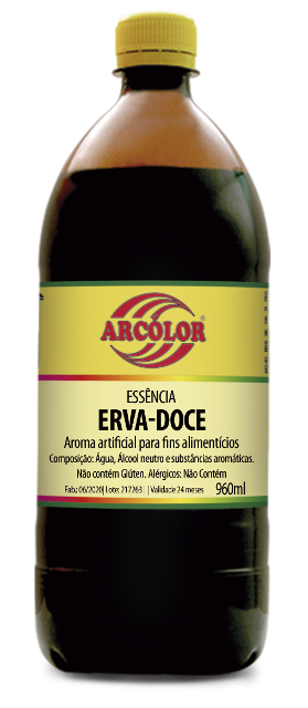 ESSÊNCIA DE ERVA DOCE  ARCOLOR  960ml                                                               