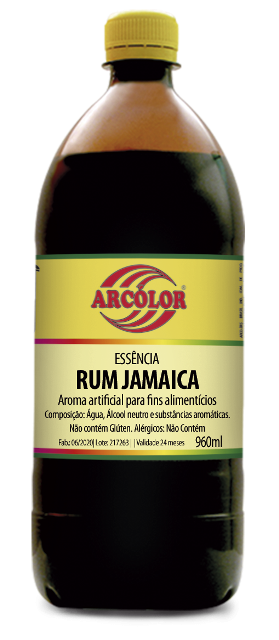 ESSÊNCIA DE RUM JAMAICA  ARCOLOR  960ml                                                             
