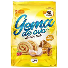 GEMA DE OVO PASTEURIZADA  DESIDRATADO LAMINADO NETTO 720GR                                          