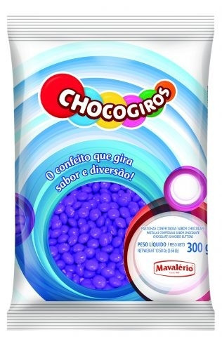 CEREAL MINI CHOCO GIROS LILAS  MAVALERIO 300GR                                                      