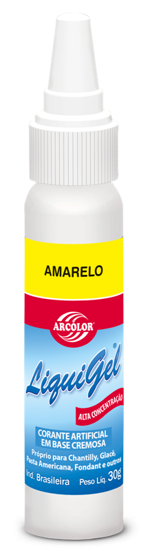 CORANTE LIQUIGEL AMARELO  ARCOLOR  30GR                                                             
