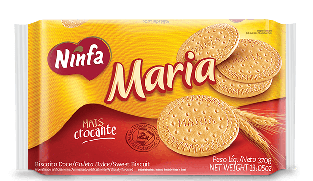 BISCOITO MARIA  NINFA  370GR                                                                        