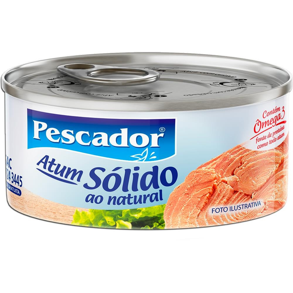 ATUM RALADO NATURAL  PESCADOR  170GR                                                                