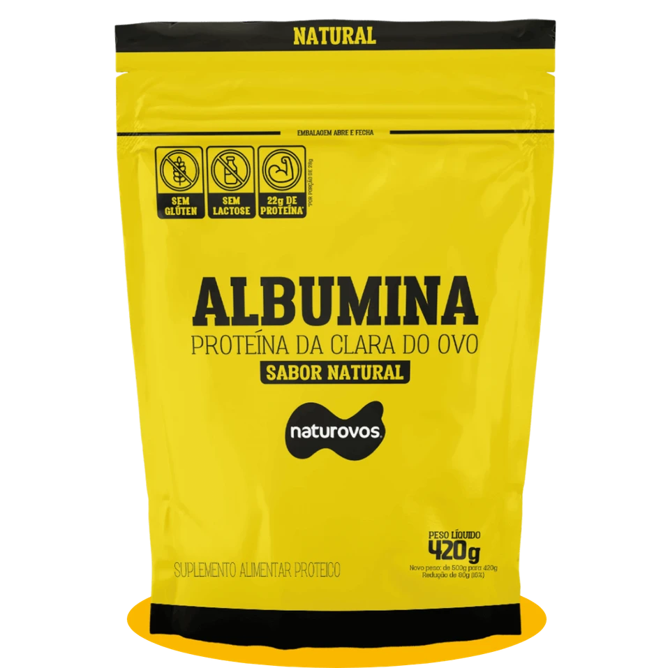 CLARA ALBUMINA NATURAL NATUROVOS 420GR                                                              