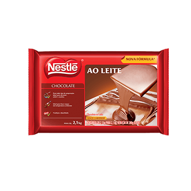 CHOCOLATE  BARRA AO LEITE  NESTLE 2,1KG                                                             