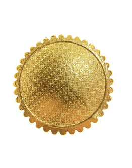 CAKE BOARD 200MM DOURADO  SULFORMAS 10UN                                                            