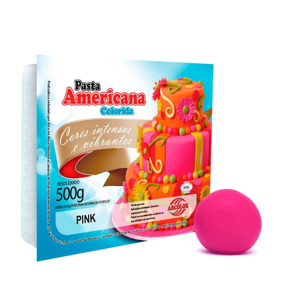 PASTA AMERICANA PINK ARCOLOR 500GR                                                                  