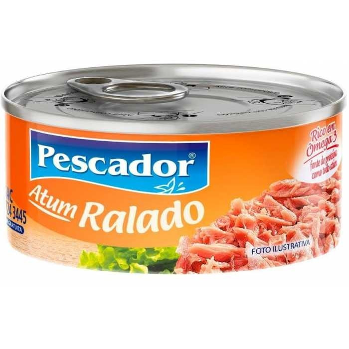 ATUM RALADO EM ÓLEO  PESCADOR  170GR                                                                