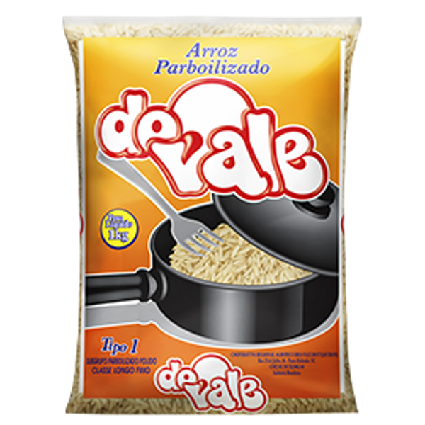 ARROZ PARBOILIZADO  DO VALE 1KG                                                                     