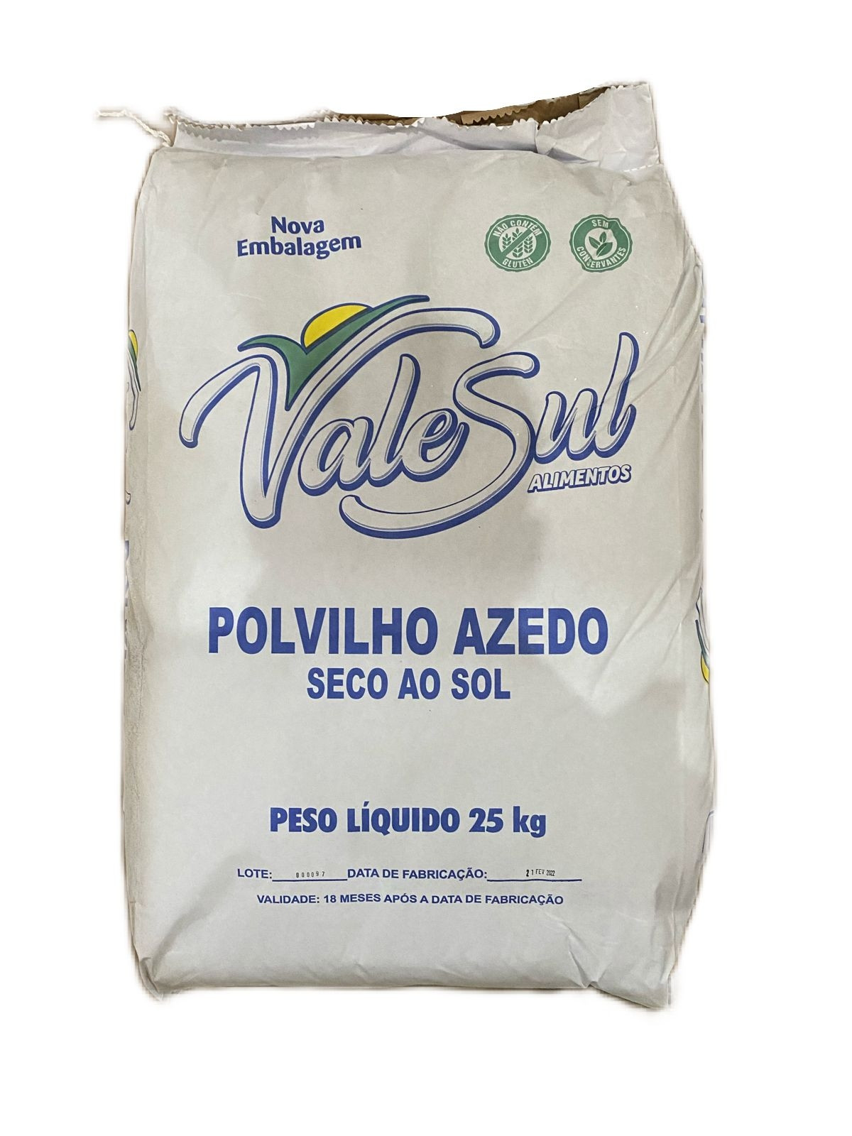 POLVILHO AZEDO  VALE SUL  25KG                                                                      