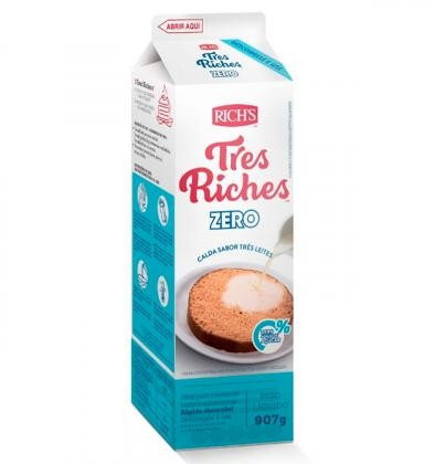 CALDA TRÊS RICH'S  ZERO GELADO  RICHS 907GR                                                         