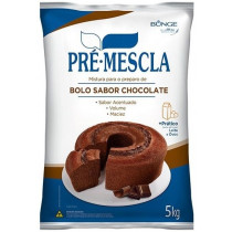 PRE MISTURA PARA  BOLO DE CHOCOLATE - BUNGE (PCT) 5KG                                               