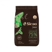 CHOCOLATE MOEDA AMARGO SICAO SELECAO 75% 1,01KG                                                     