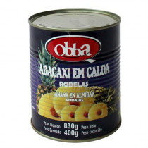 ABACAXI EM RODELAS  QOBBA  400GR                                                                    