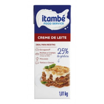 CREME DE LEITE UHT TP 25%  ITAMBÉ 1,01KG                                                            