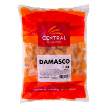 DAMASCO SECO INTEIRO CENTRAL  1KG                                                                   