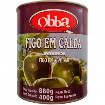 FIGO INTEIRO VERDE  QOBBA 400GR                                                                     