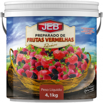 PREPARADO DE FRUTAS VERMELHAS  JEB  4,1KG                                                               