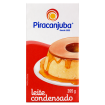 LEITE CONDENSADO - PIRACANJUBA 395GR                                                                
