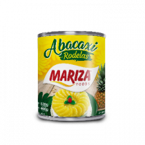 ABACAXI EM RODELAS MARIZA 400GR                                                                     