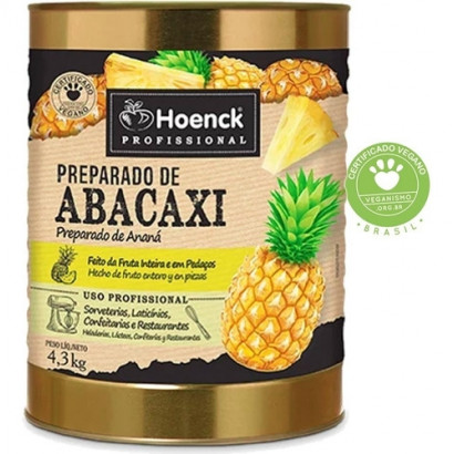 PREPARADO DE ABACAXI HOENCK 4,3KG                                                                    