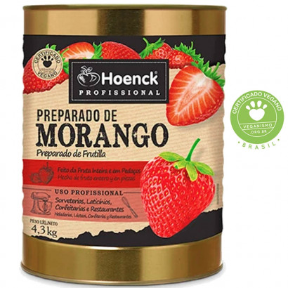 PREPARADO DE MORANGO HOENCK 4,3KG                                                                     