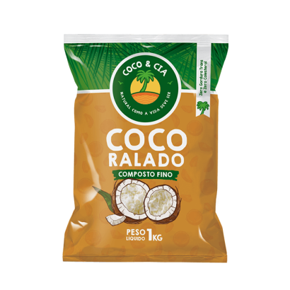 COCO COMPOSTO FINO COCO & CIA  1KG                                                                  
