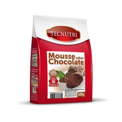 MOUSSE CHOCOLATE TECNUTRI   500GR                                                                   