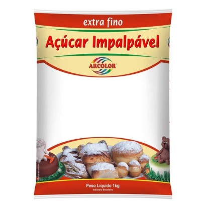 AÇÚCAR IMPALPÁVEL FINO  ARCOLOR 1KG                                                                 