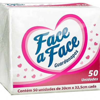 GUARDANAPO 30X32,5  FACE A FACE (20 PACOTES)                                                        