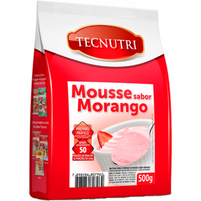 MOUSSE MORANGO   TECNUTRI   500GR                                                                   