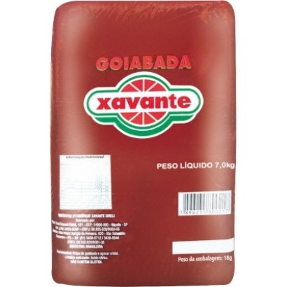 GOIABADA TABLETE - XAVANTE (CX) 7KG                                                                 