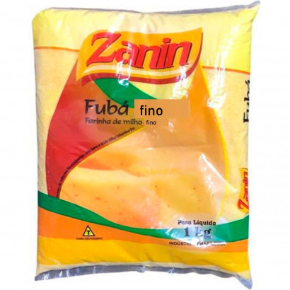 FARINHA DE FUBÁ FINO ZANIN  (20X1KG)                                                                