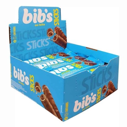 Bibs  Sticks  Chocolate  Ao Leite  Neugebauer 32gr                                                  