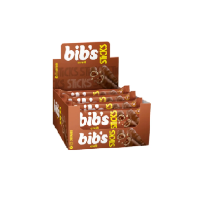 Bibs Sticks  Chocolate  Avelã Neugebauer  32gr                                                      