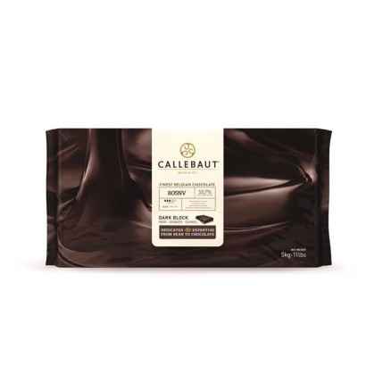 CALLEBAUT CHOCOLATE  BARRA    DARK BLOCK 50,7% CACAU 5KG                                            