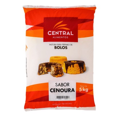 BOLO DE CENOURA  CENTRAL 5KG                                                                        