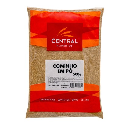 CONDIMENTO COMINHO PO PURO - CENTRAL (PACOTE) 500GR                                                 