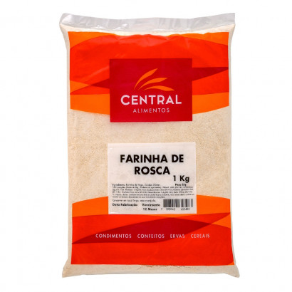 FARINHA  DE ROSCA  CENTRAL (PACOTE) 1KG                                                             