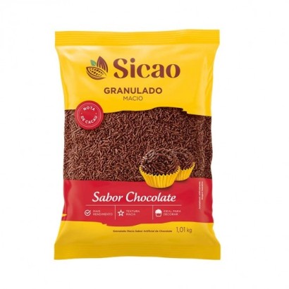 CHOCOLATE GRANULADO MACIO  SICAO  1,01KG                                                            