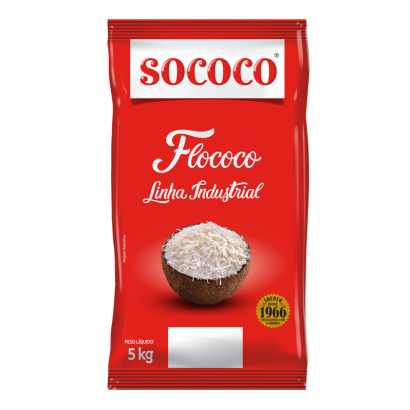 COCO PURO FLOCOS FLOCOCO - SOCOCO (SC) 5KG                                                          