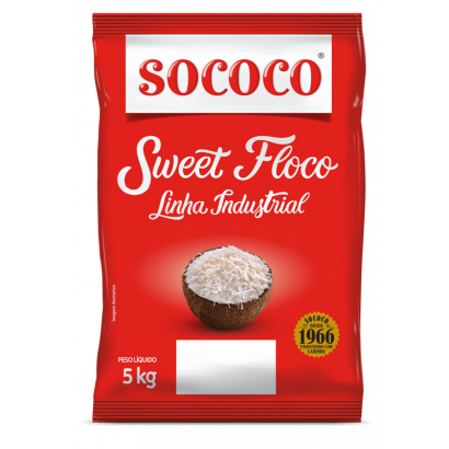 COCO UMID ADOC SWEET FLOCOS  SOCOCO 5KG                                                             