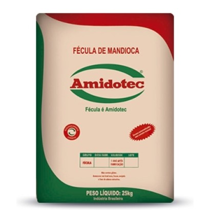 FECULA DE MANDIOCA - AMIDOTEC (SC) 25KG                                                             
