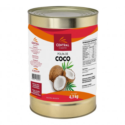 PREPARADO DE COCO  CENTRAL  4,3KG                                                                       