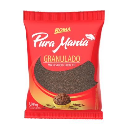 GRANULADO MACIO SABOR CHOCOLATE PURA MANIA 1,01KG                                                         